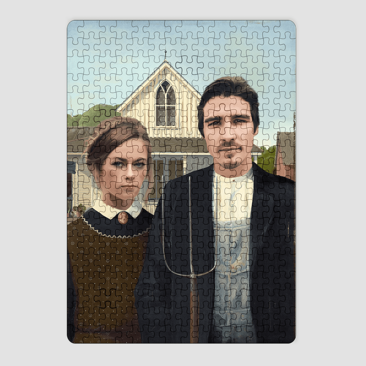 The American Gothic - Custom Puzzle