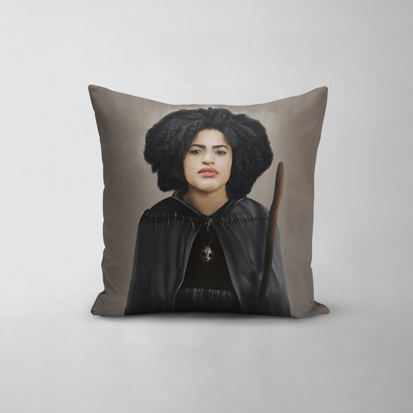 The Witch - Custom Throw Pillow