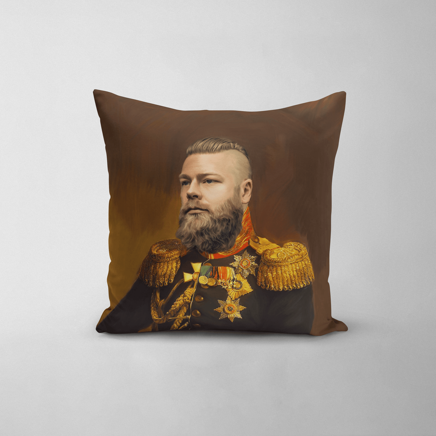 The Veteran - Custom Throw Pillow