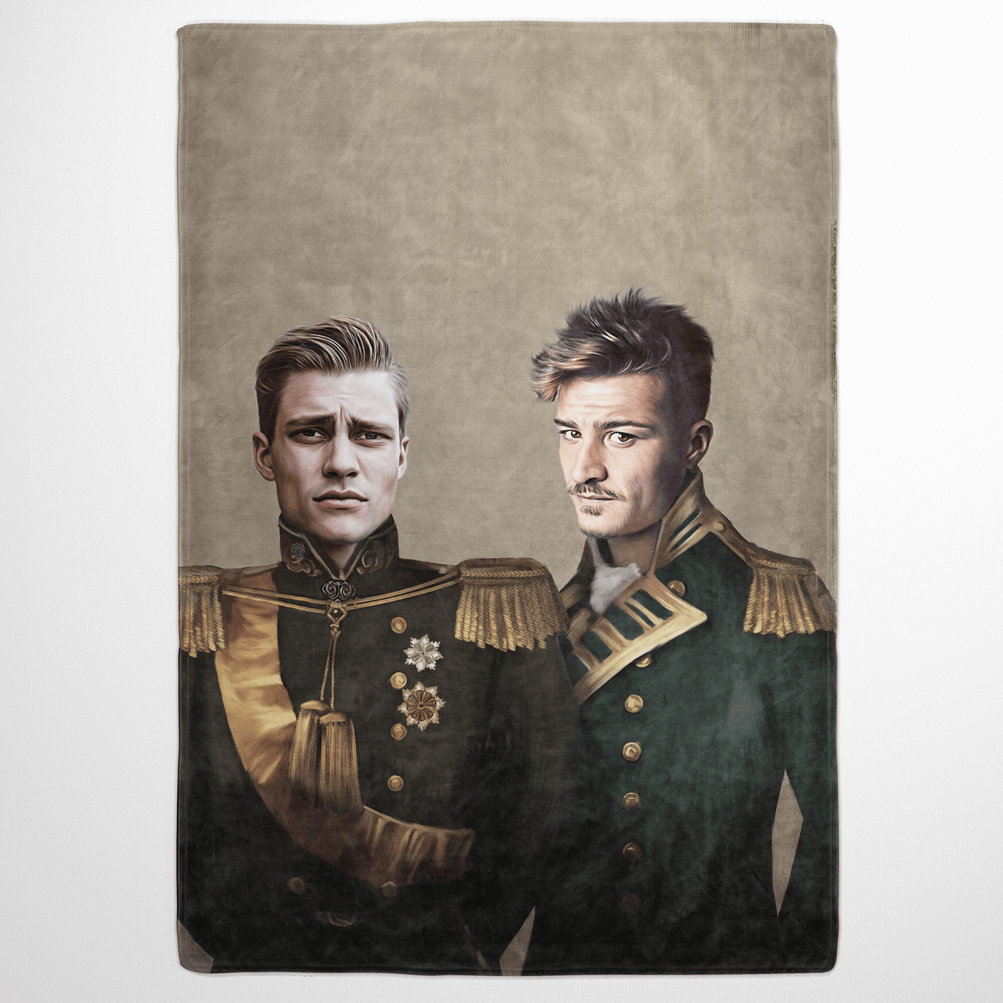 The Brothers In Arms - Custom Fleece Blanket