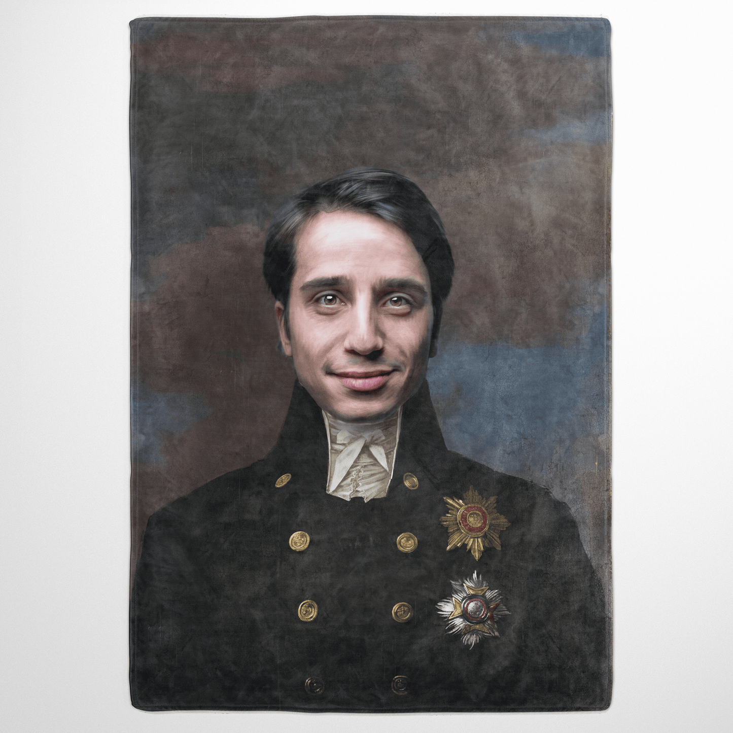 The Captain - Custom Fleece Blanket