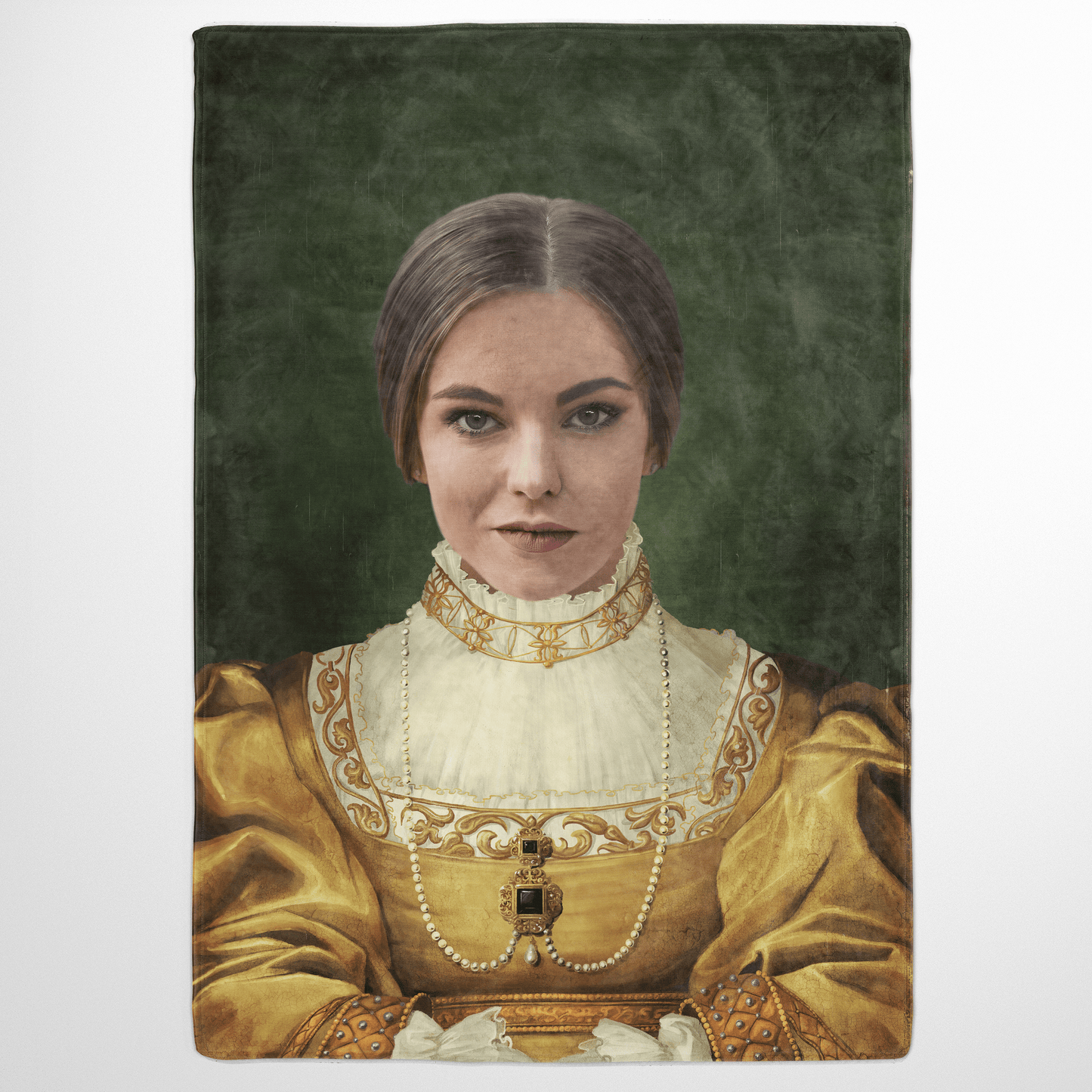 The Golden Girl - Custom Fleece Blanket