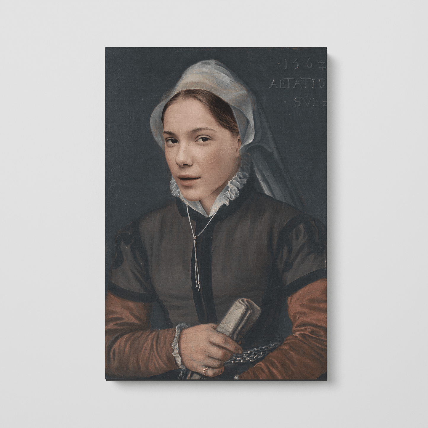 Custom Portrait of Young Woman, 1562 by Joachim Beuckelaer
