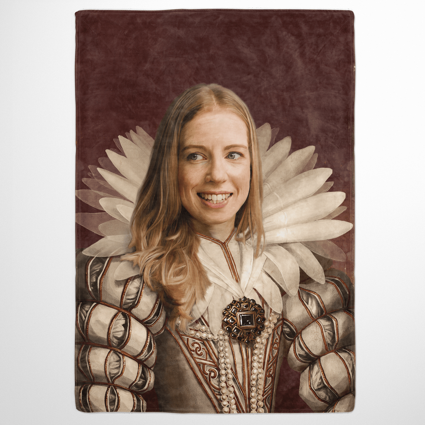 The Queen - Custom Fleece Blanket