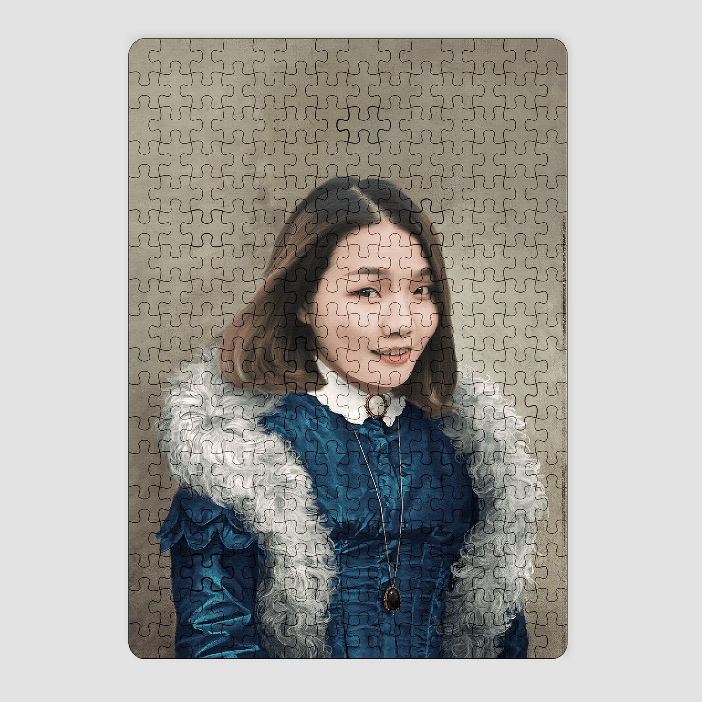 The Boa Lady - Custom Puzzle