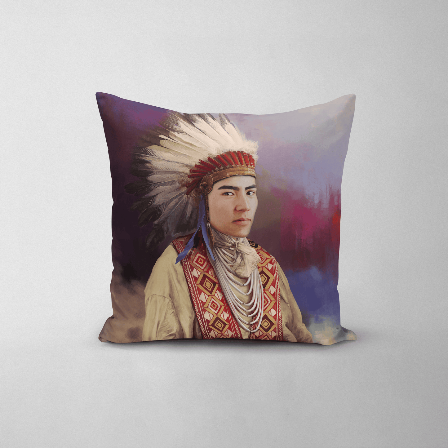 The Chief - Custom Throw Pillow
