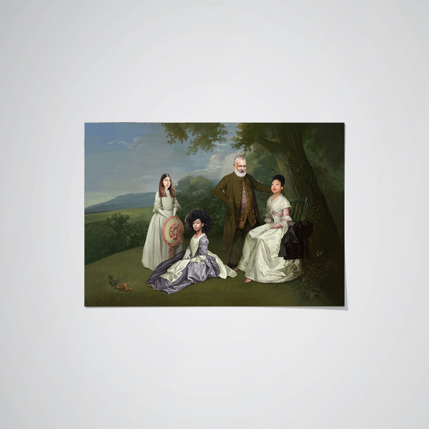 The Family Picnic - Custom Poster