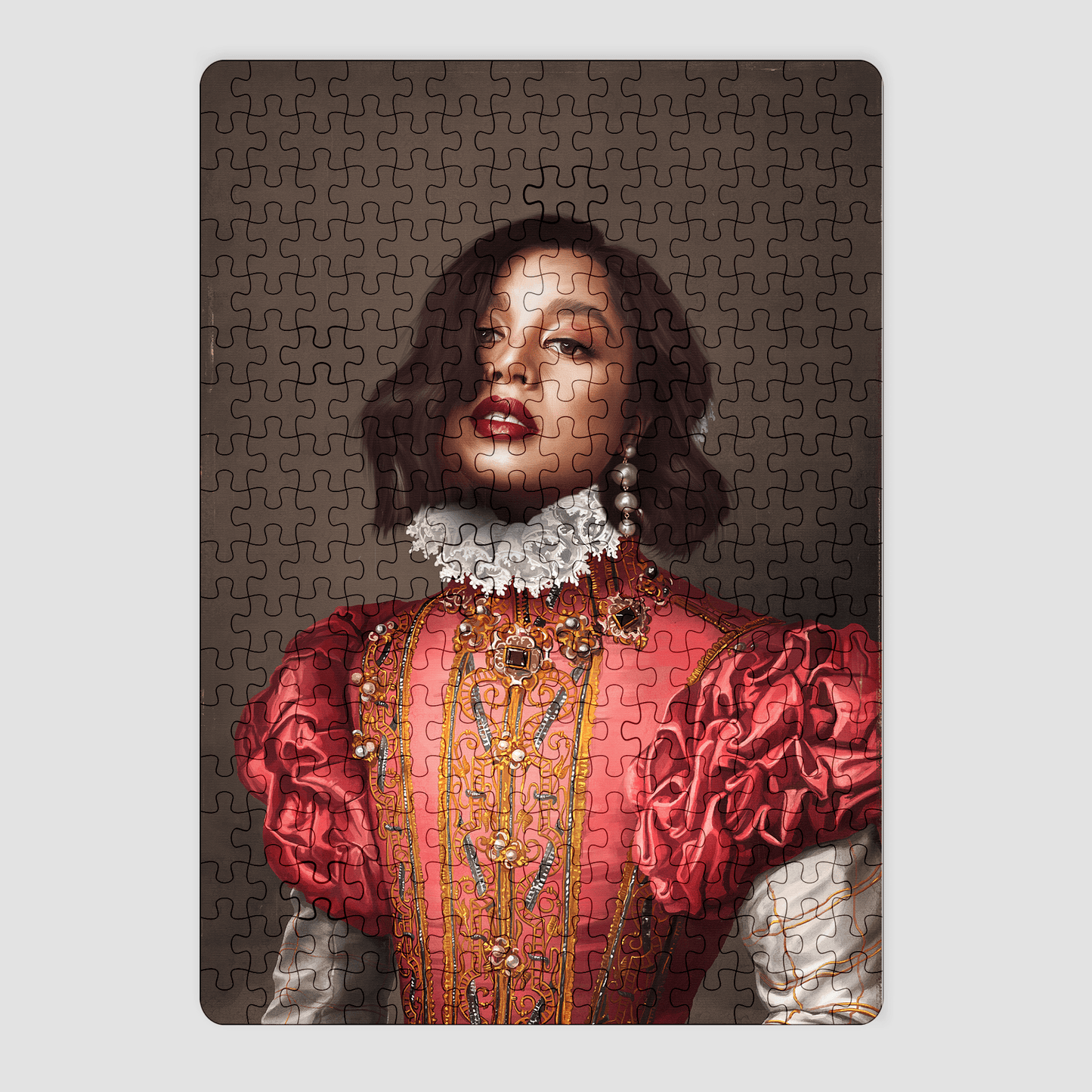 The Red Rose - Custom Puzzle