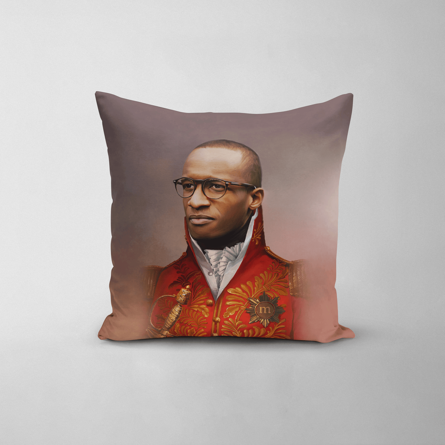 The Red General - Custom Throw Pillow