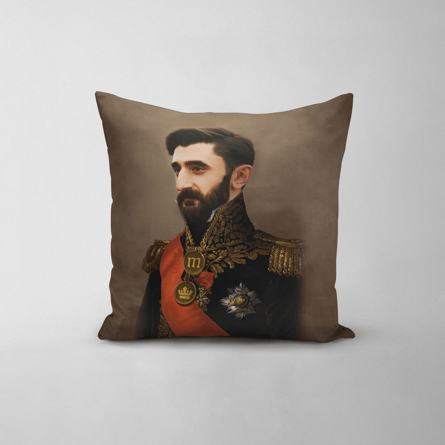 The Major - Custom Throw Pillow