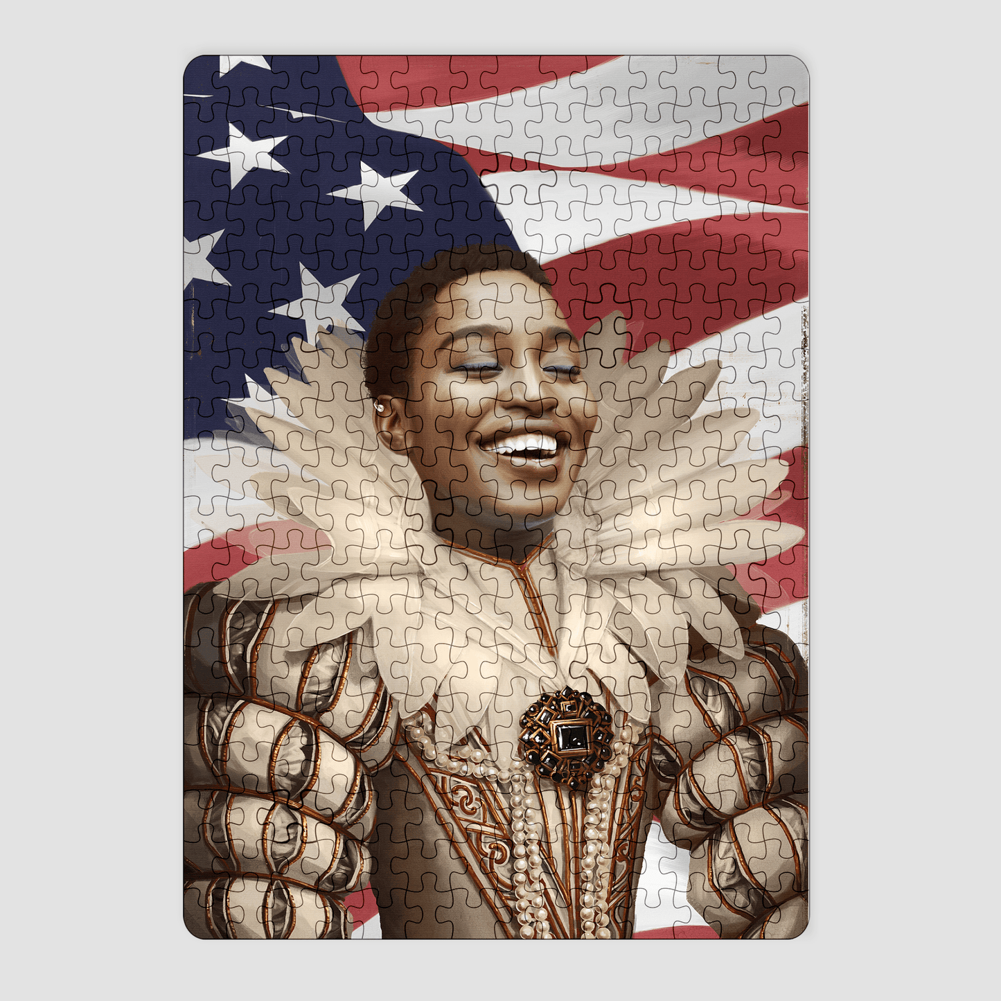 The Queen USA Edition - Custom Puzzle