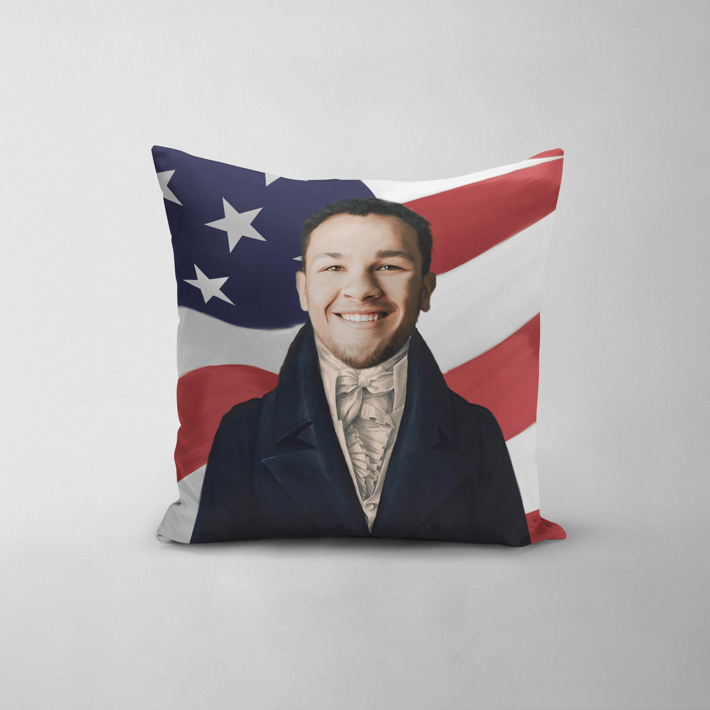 The Aristocrat USA Edition - Custom Throw Pillow