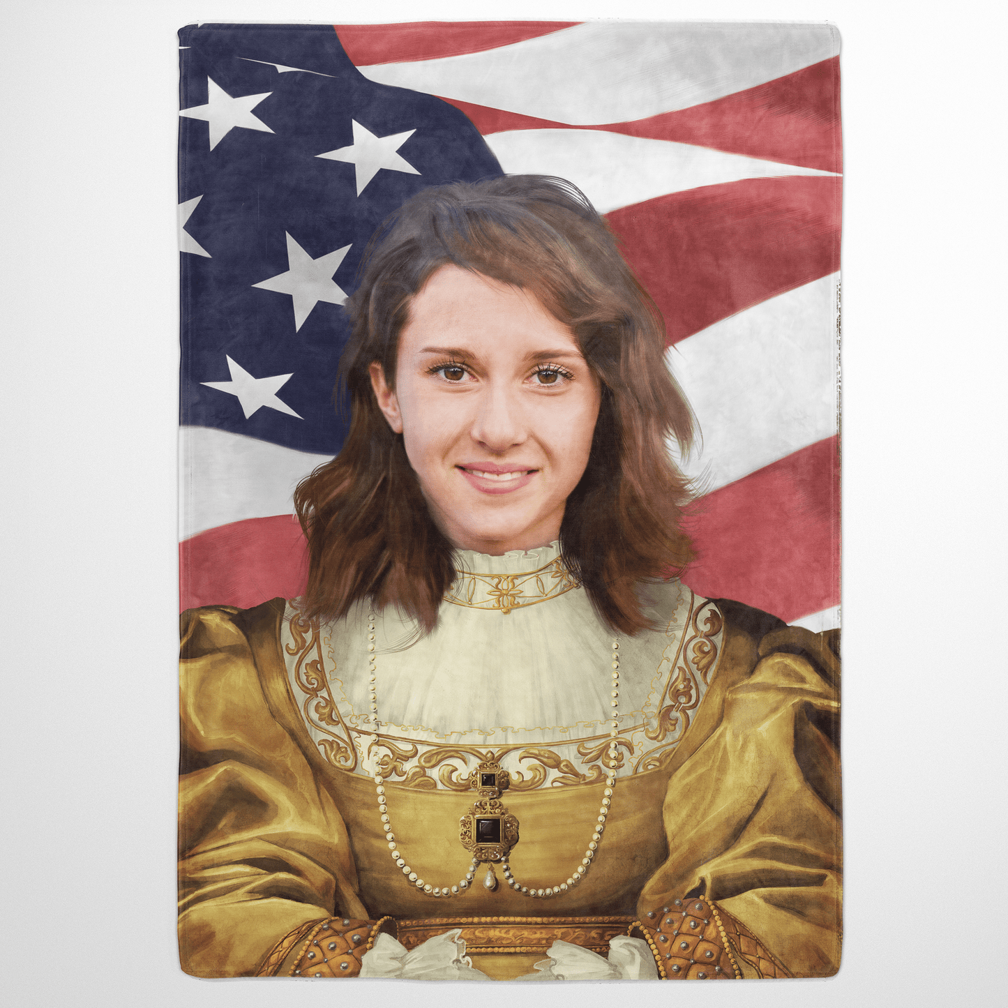 The Golden Girl USA Edition - Custom Fleece Blanket