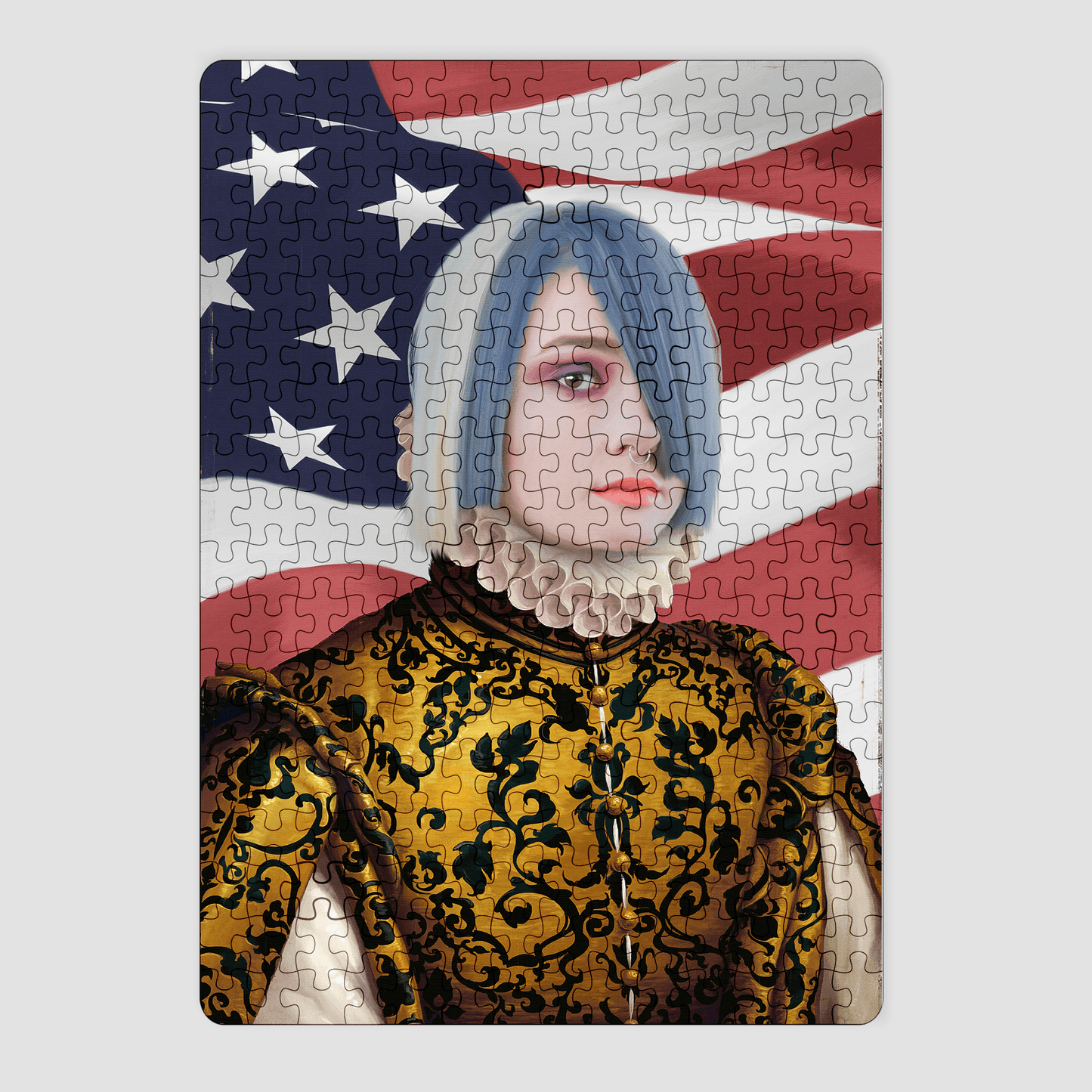 The Golden Queen USA Edition - Custom Puzzle