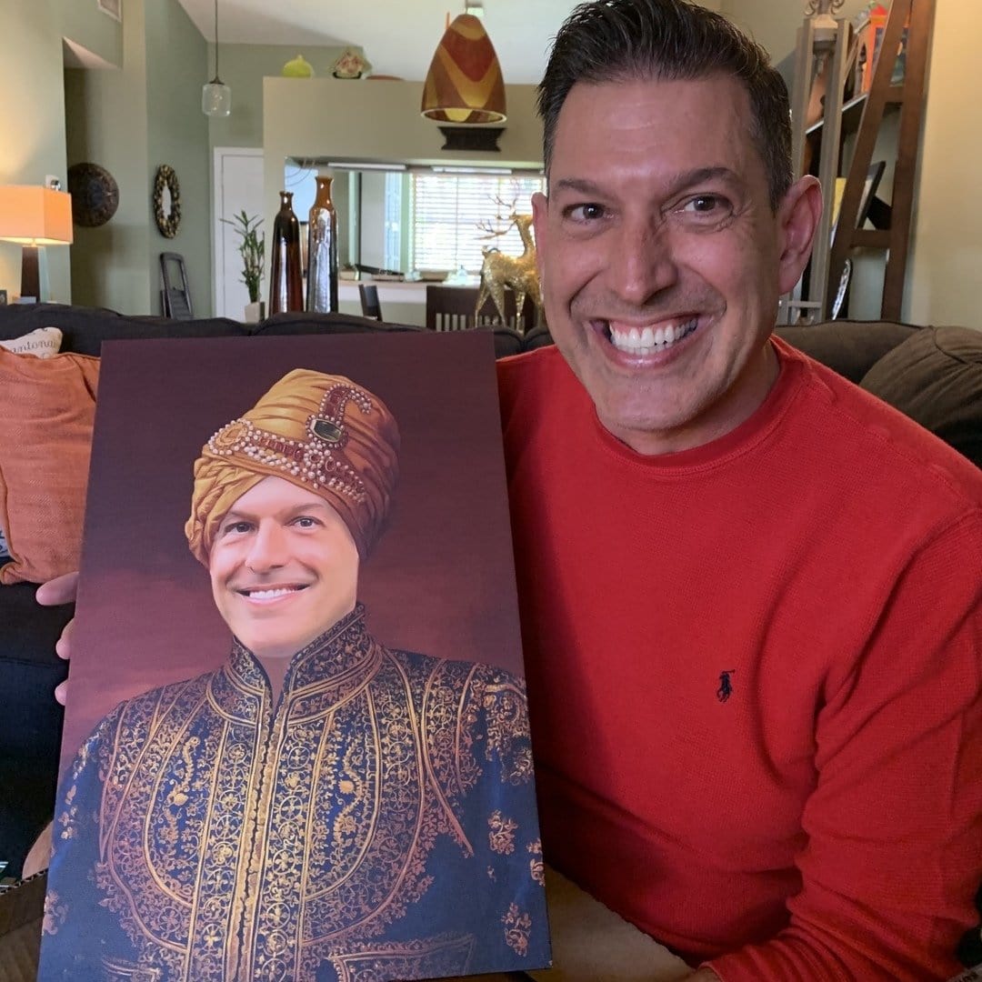 The Indian Raja - Custom Canvas
