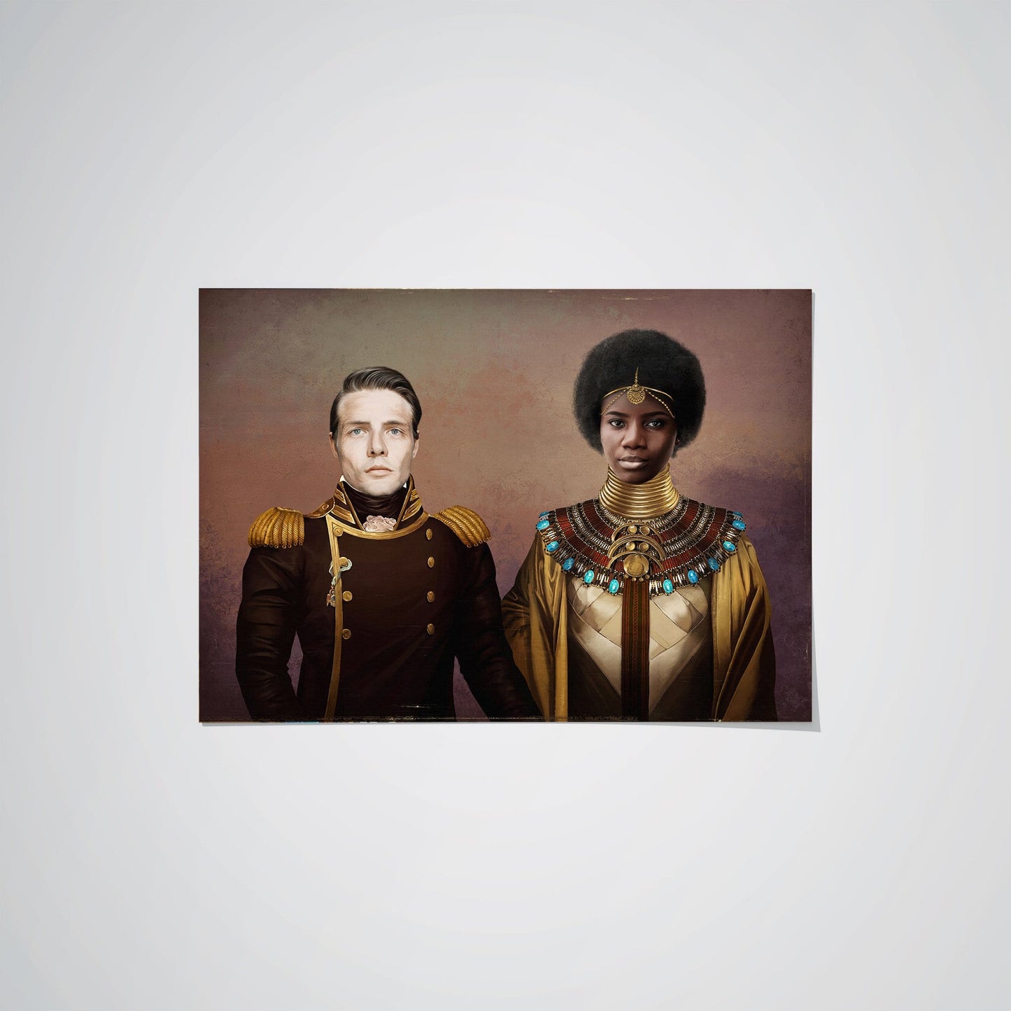 The Admiral & Nubian Queen - Custom Poster