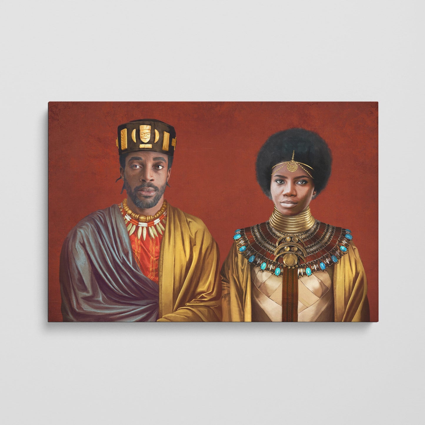 The African Royalty - Custom Canvas