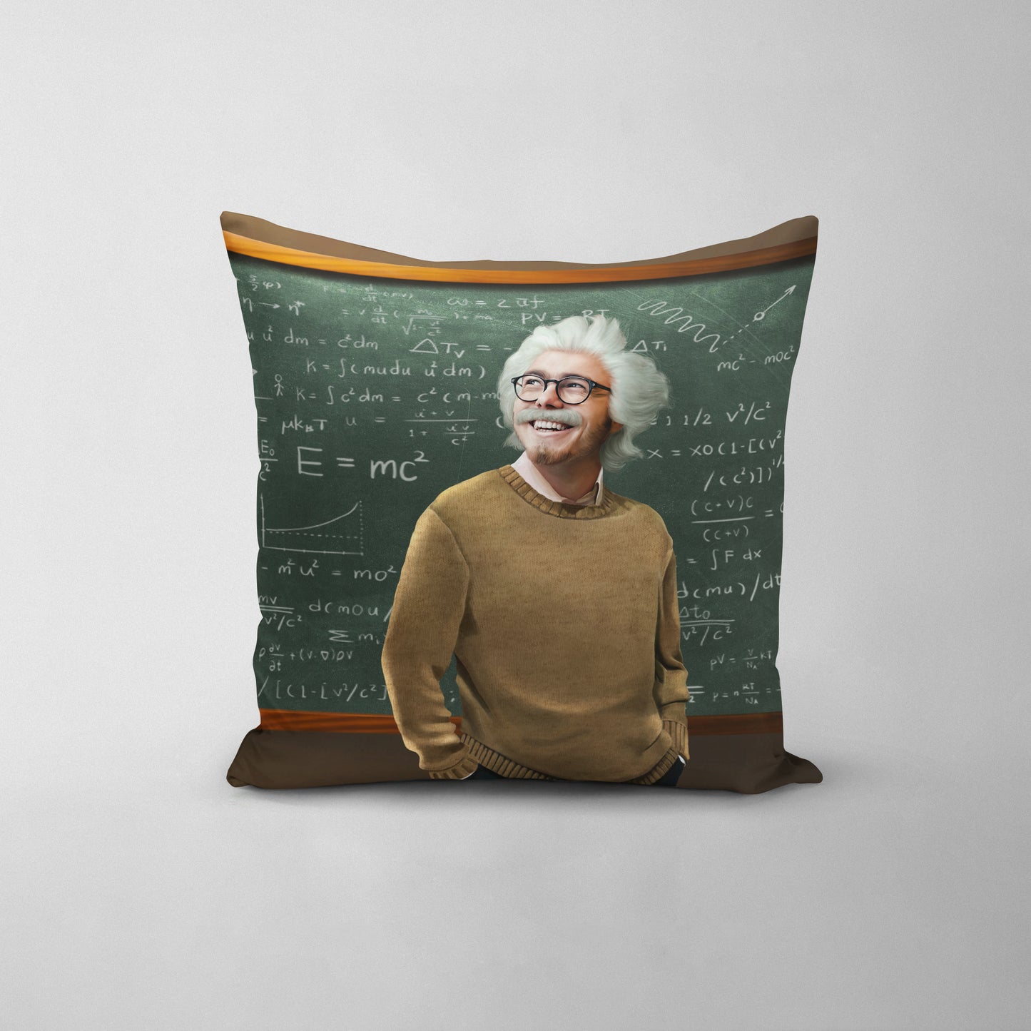 The Albert - Custom Throw Pillow