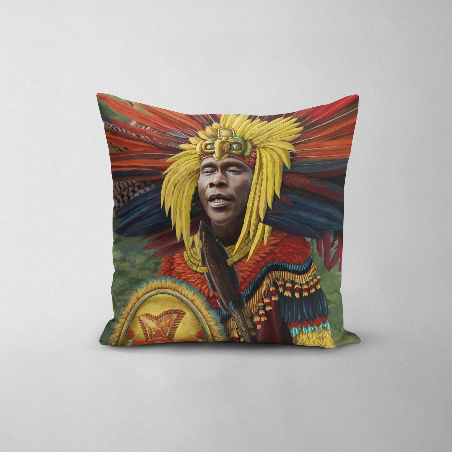 The Aztec - Custom Throw Pillow