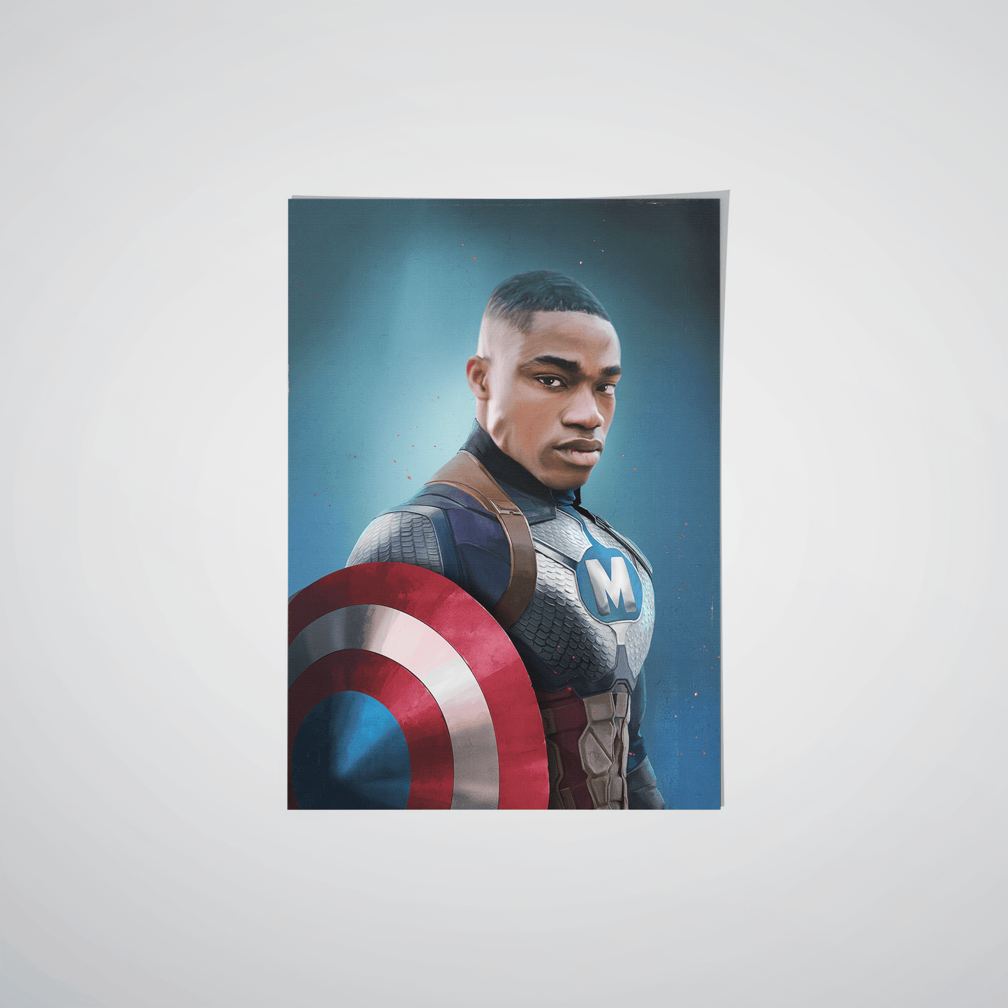 The Blue Captain - Custom Poster