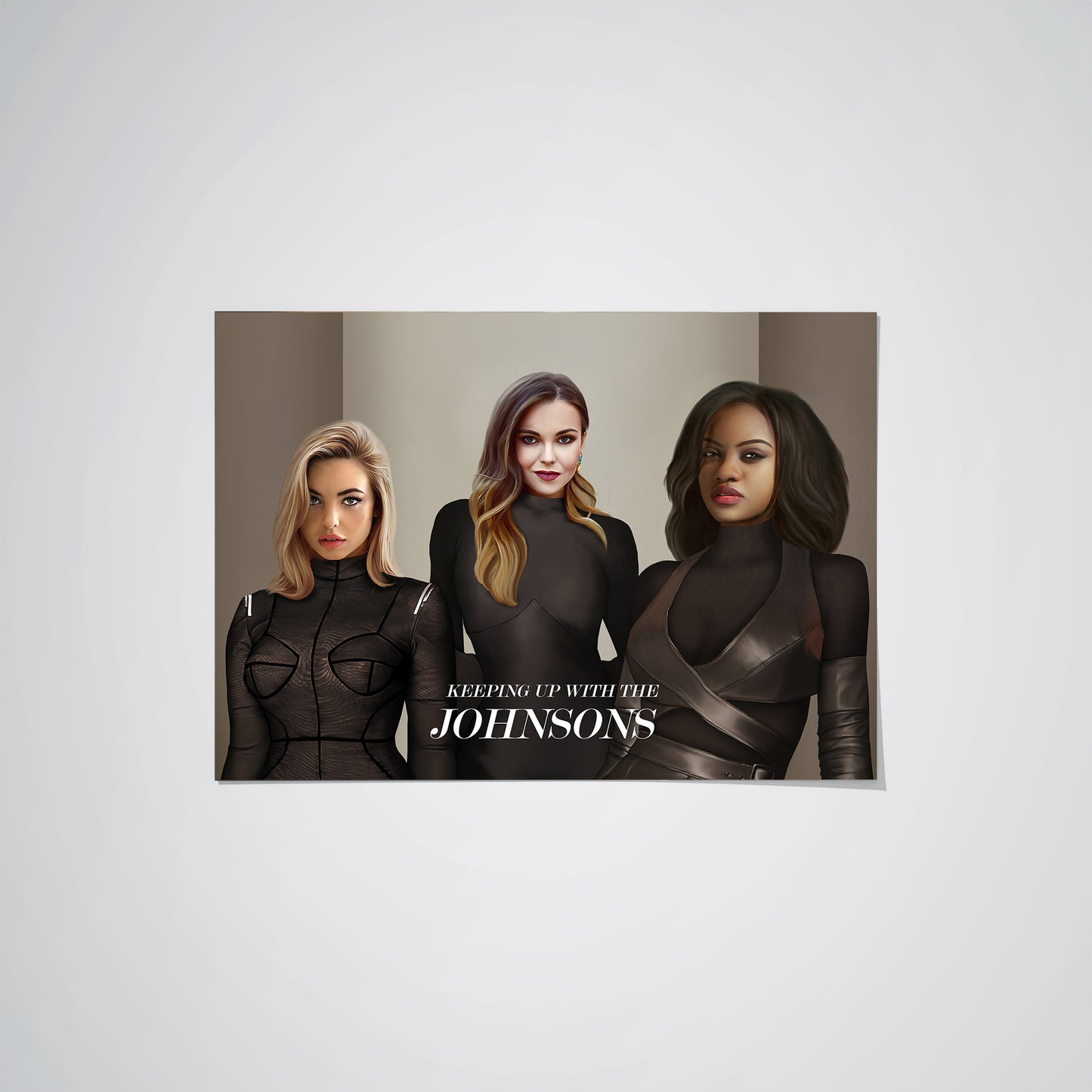 The Celeb Sisters - Custom Poster
