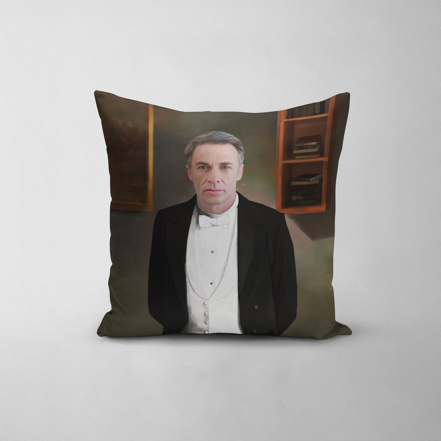 The Charles - Custom Throw Pillow