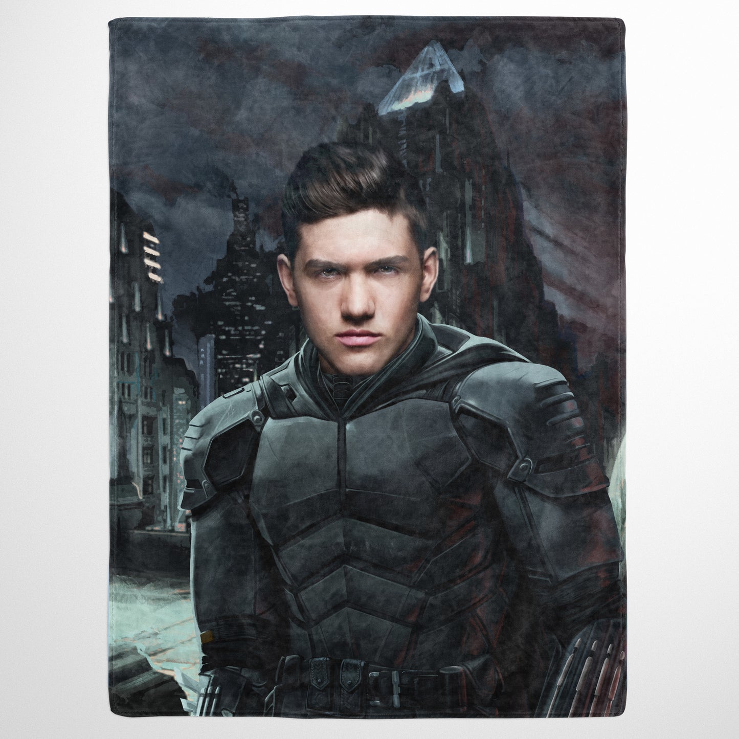 The Dark Bruce - Custom Fleece Blanket