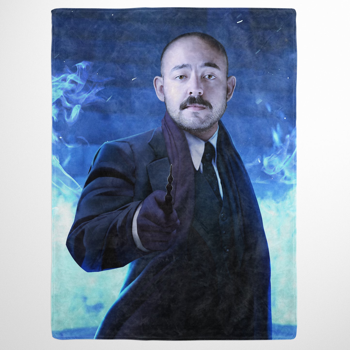 The Dark Wizard - Custom Fleece Blanket