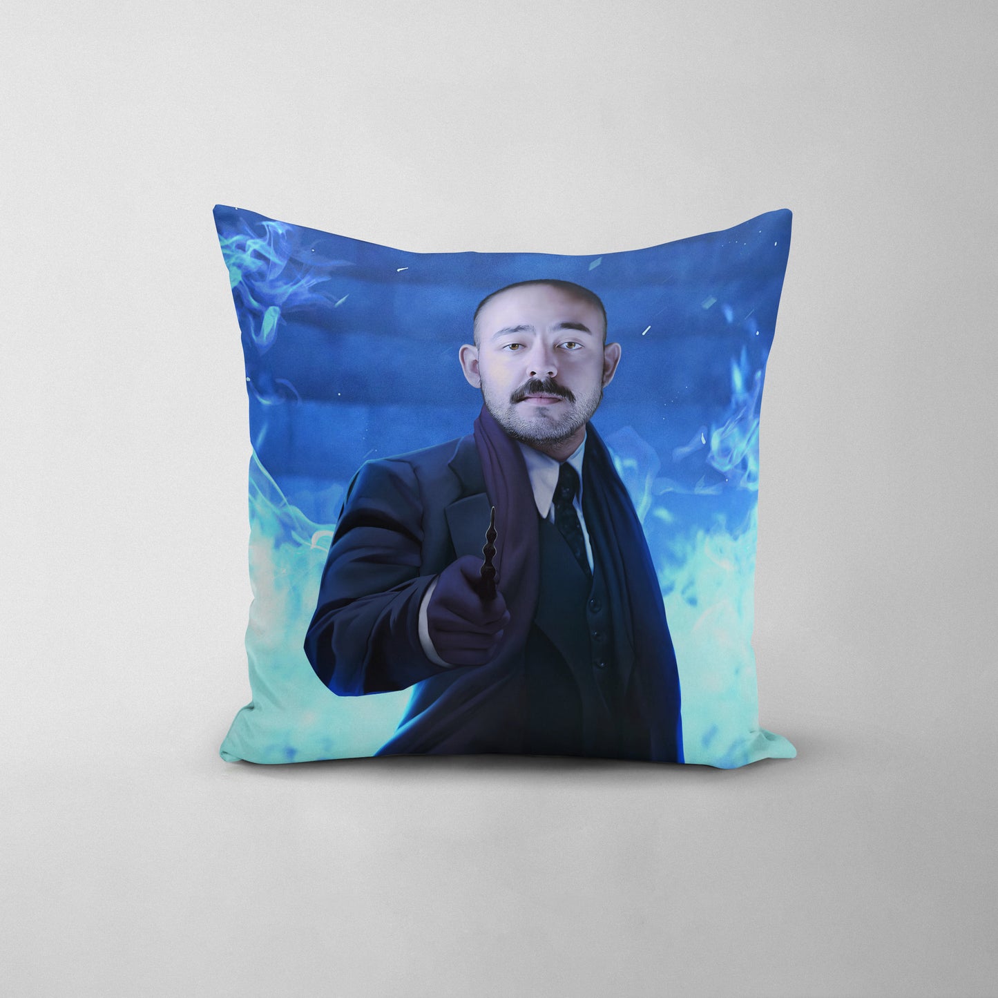 The Dark Wizard - Custom Throw Pillow