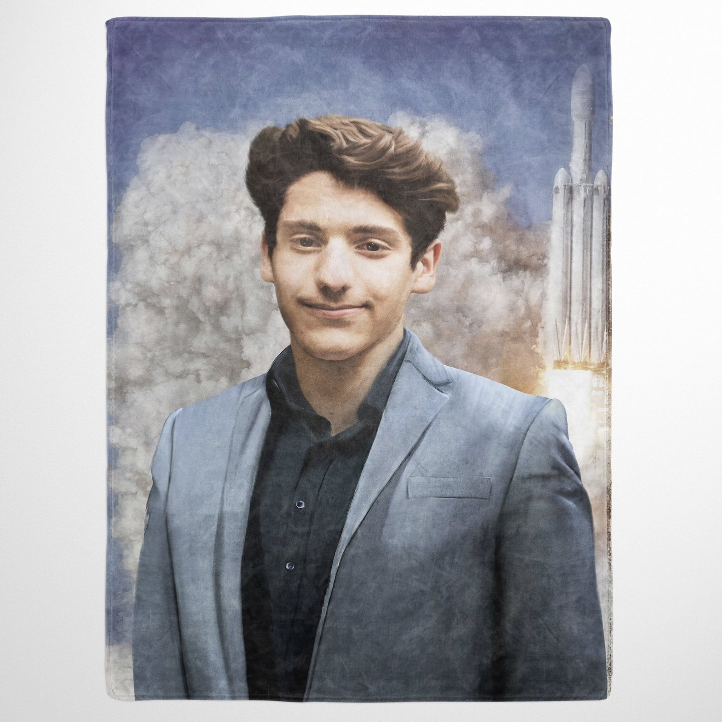 The Elon - Custom Fleece Blanket