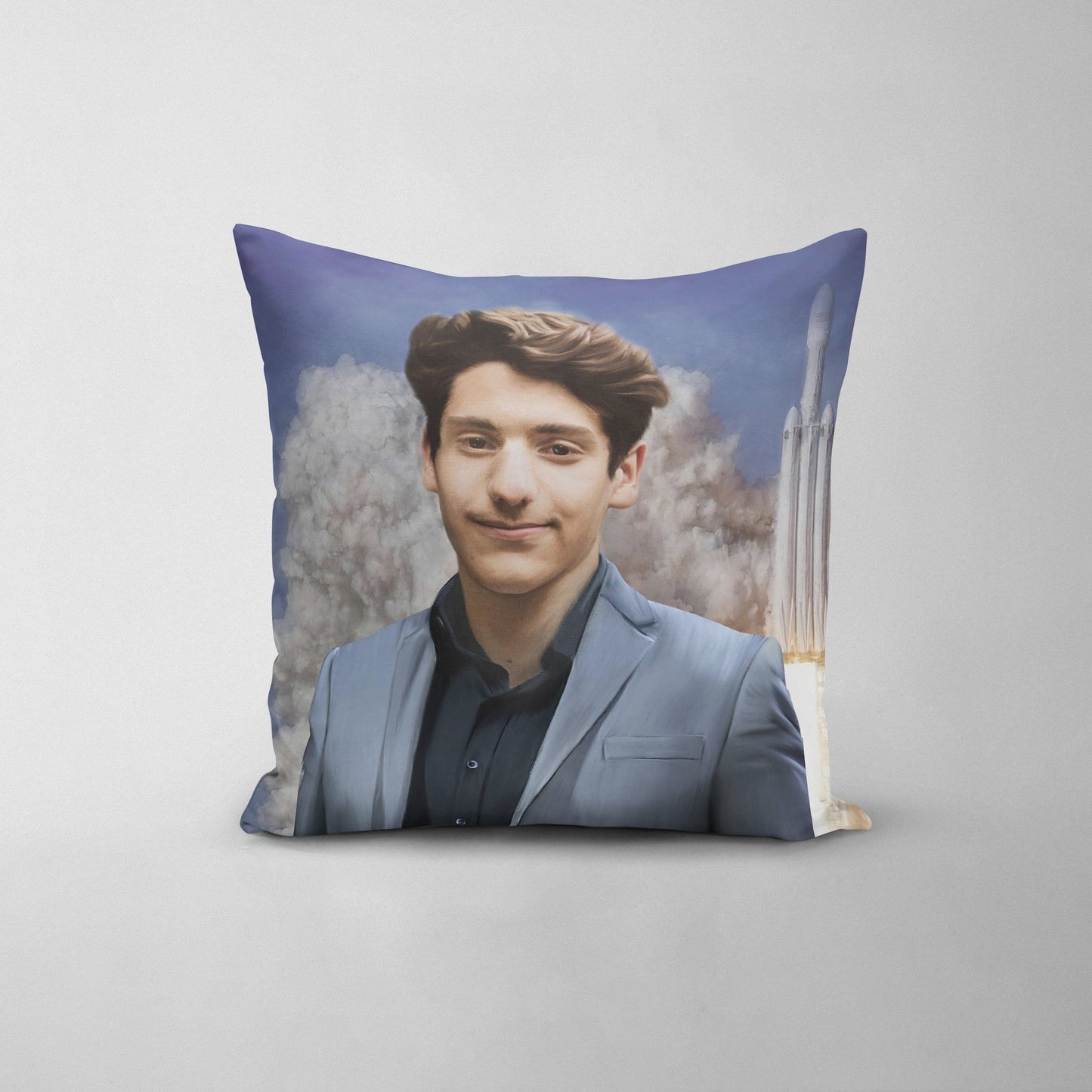 The Elon - Custom Throw Pillow