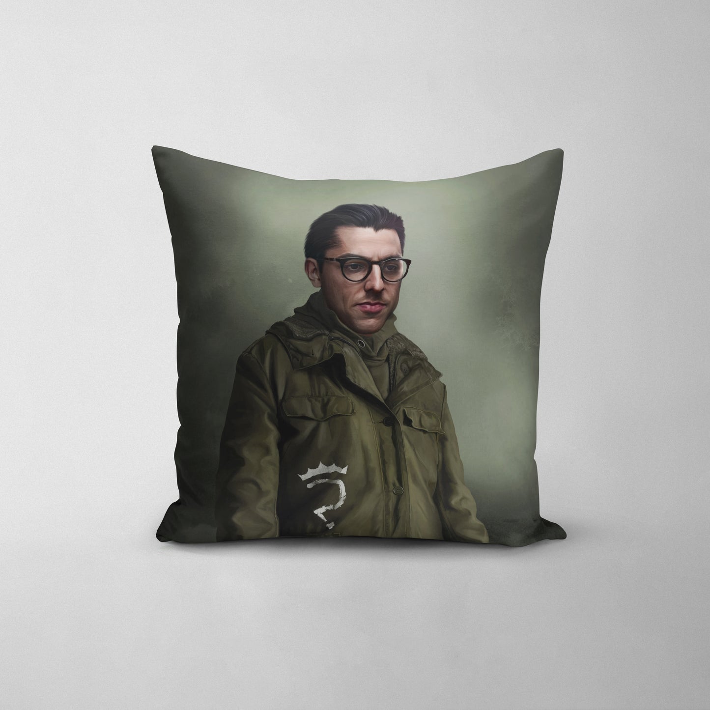 The Enigma - Custom Throw Pillow