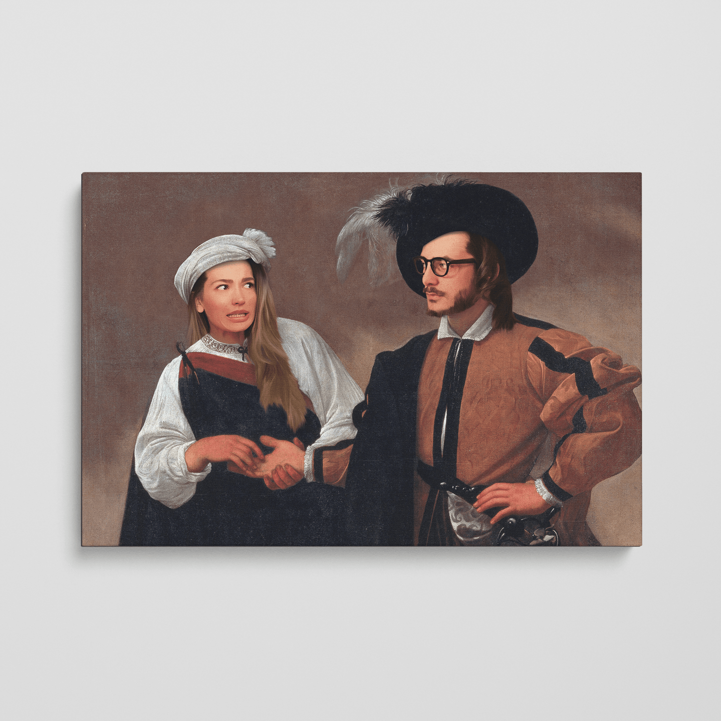 Custom Portrait of The Fortune Teller, 1594