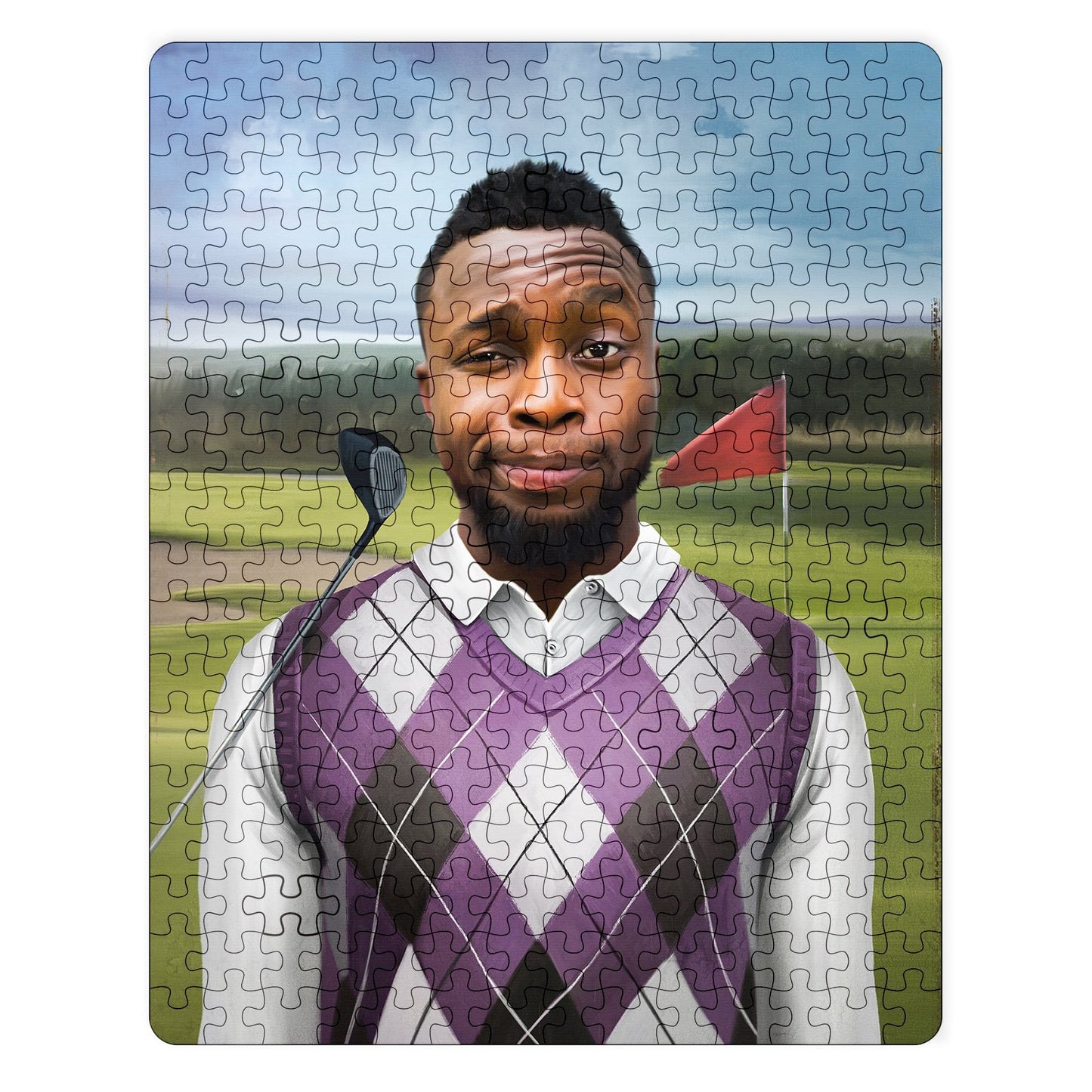 The Golfer - Custom Puzzle
