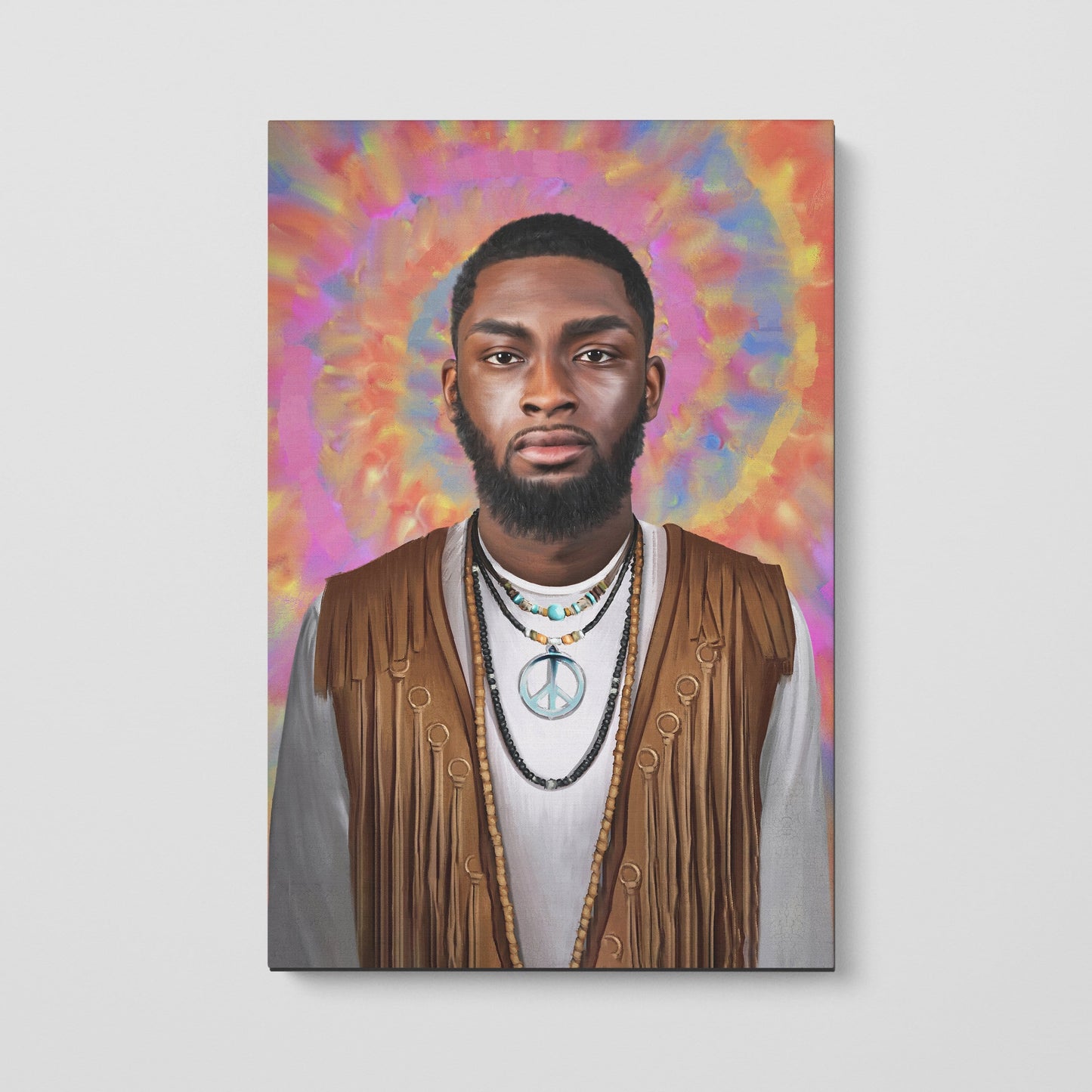 The Hippie - Custom Canvas