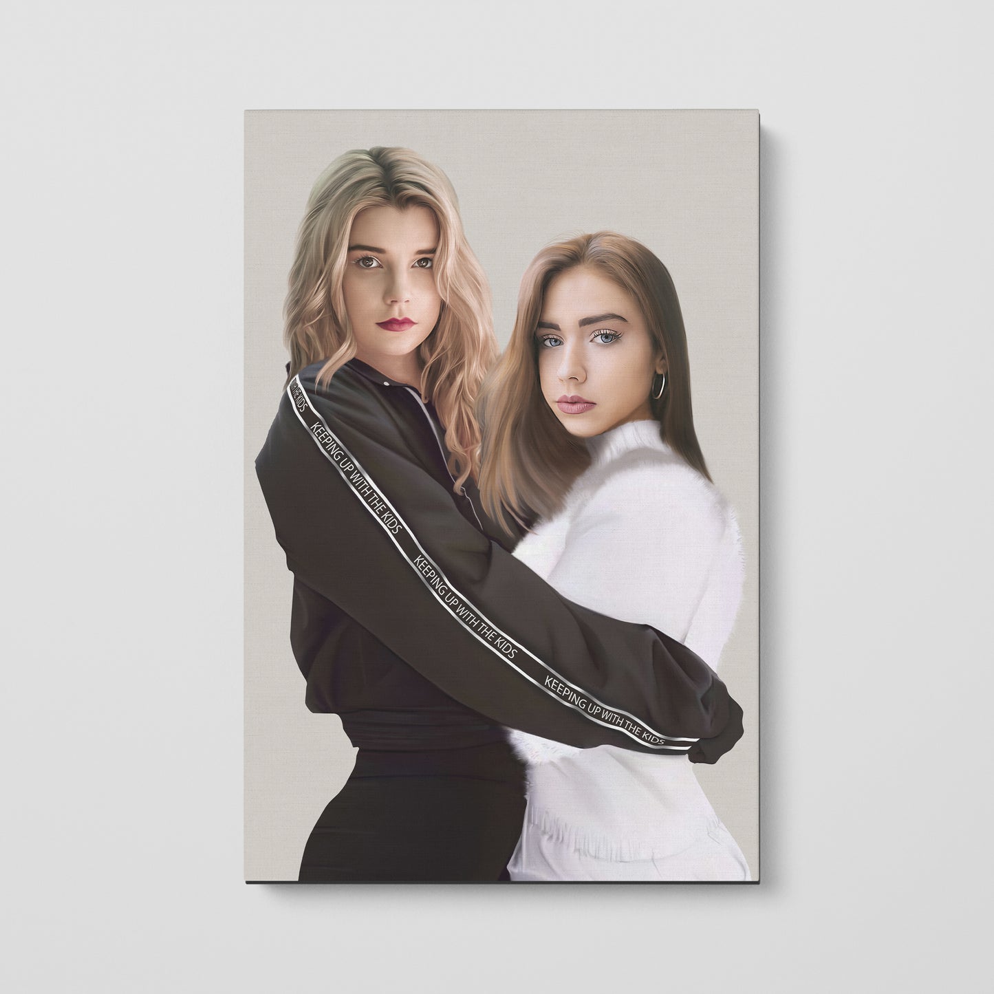The Insta Sisters - Custom Canvas