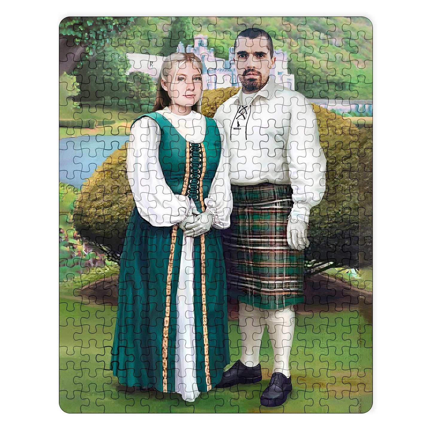 The Irish Couple - Custom Puzzle