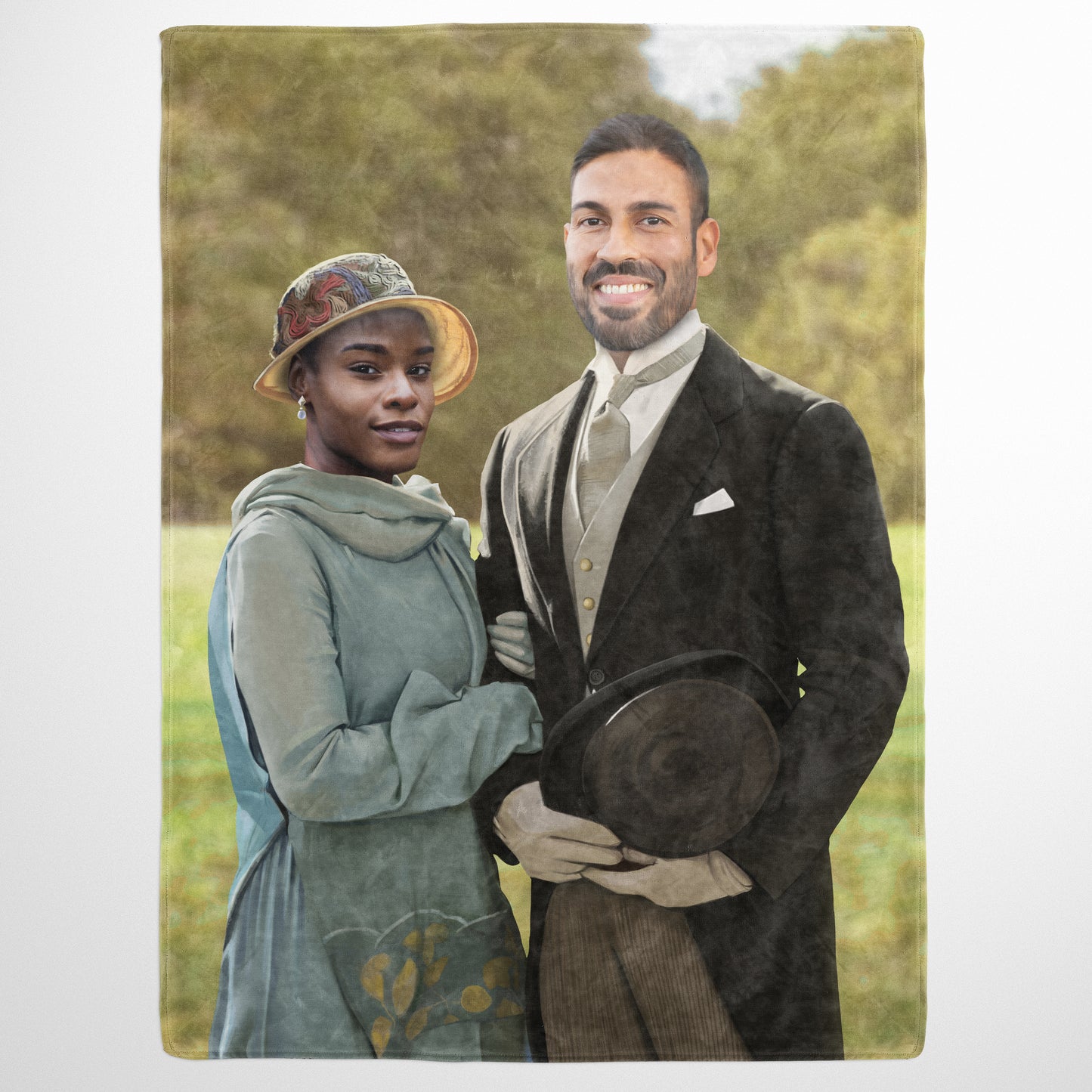 The Mary & Matthew - Custom Fleece Blanket