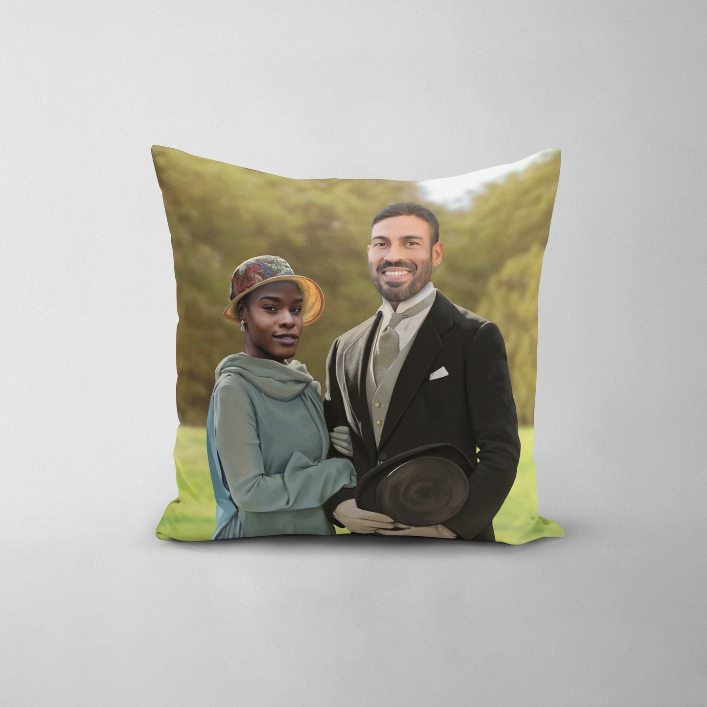 The Mary & Matthew - Custom Throw Pillow