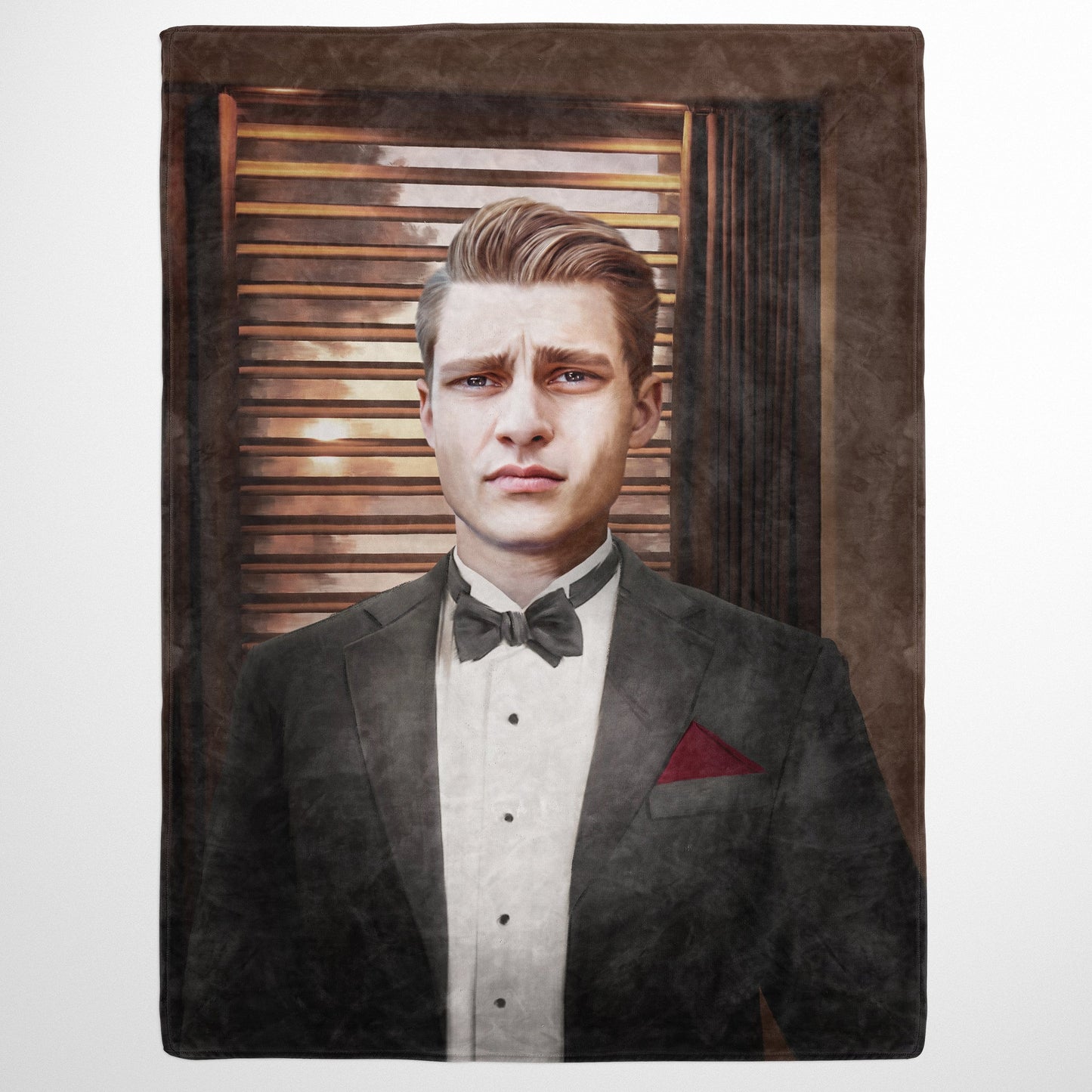 The Mobster - Custom Fleece Blanket