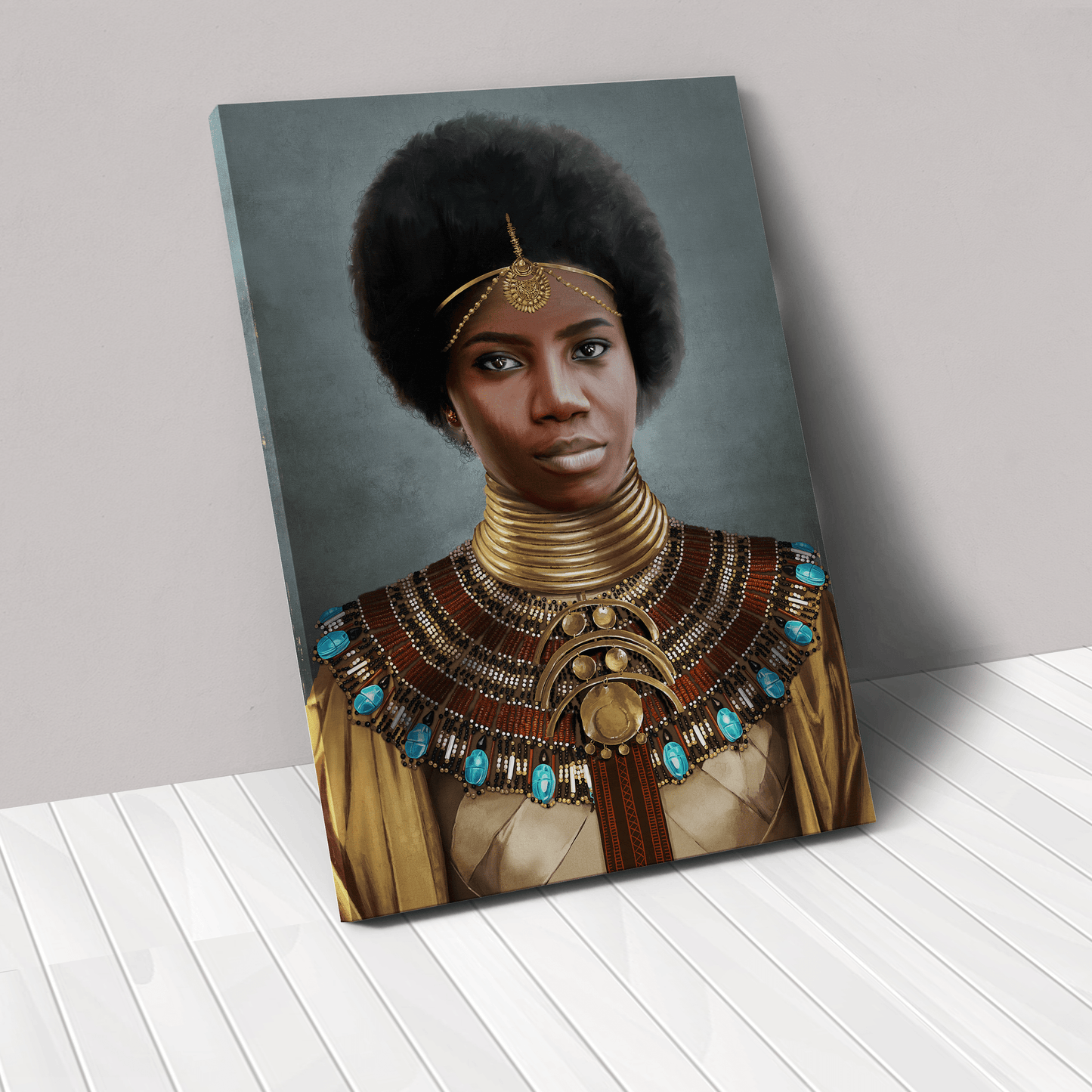 The Nubian Queen - Custom Canvas