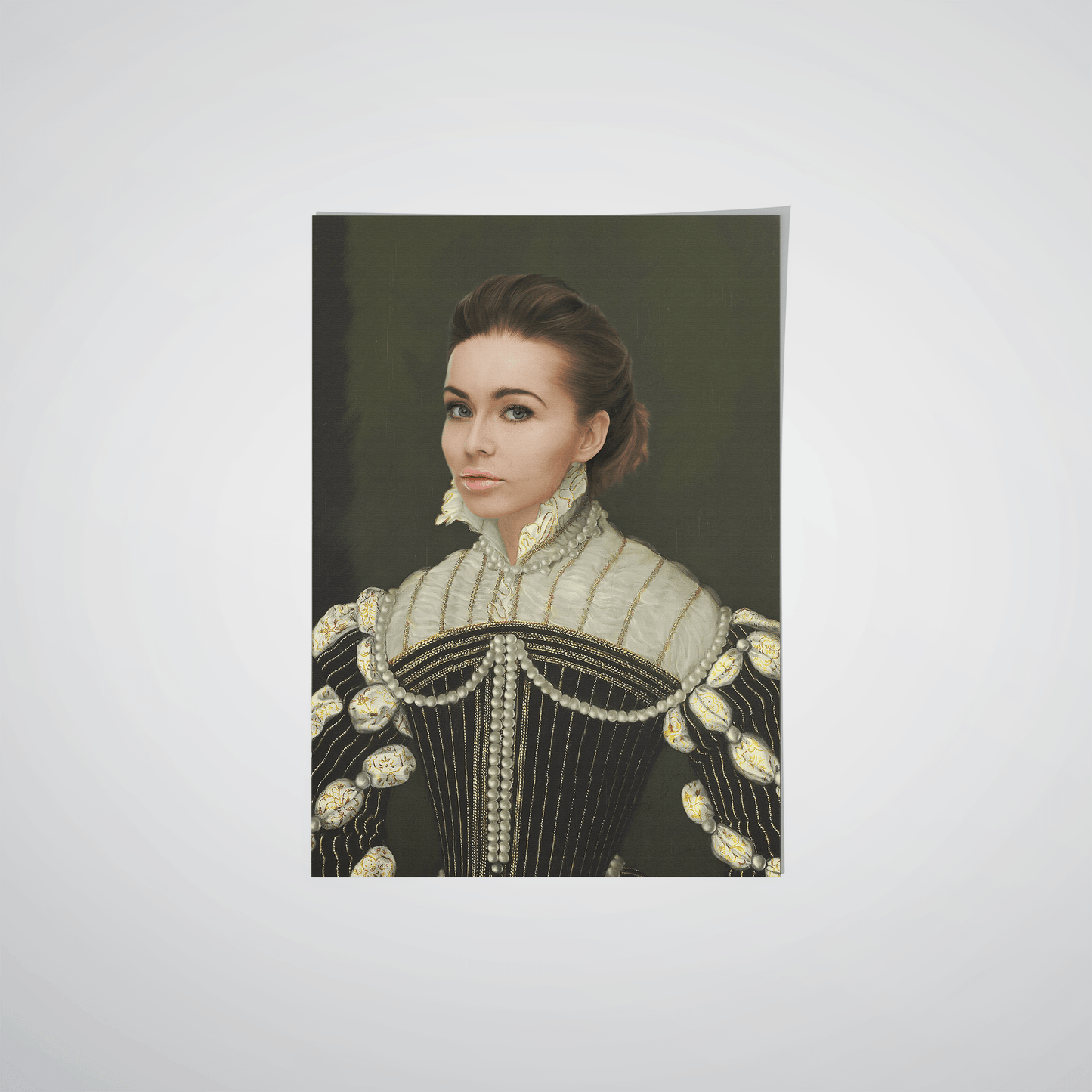 The Pearled Lady - Custom Poster