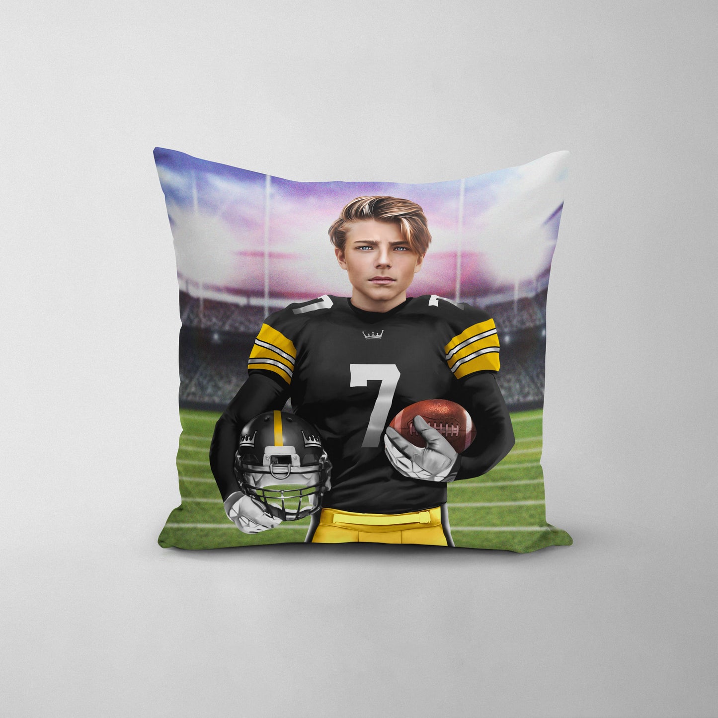The Burghs - Custom Throw Pillow