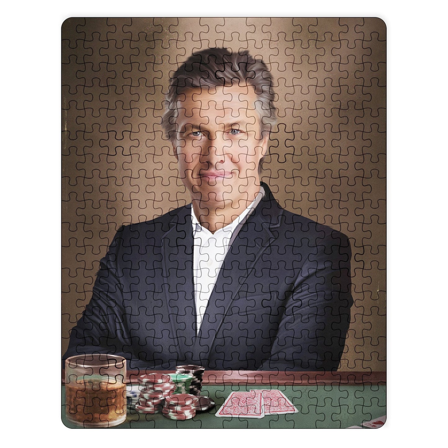The Poker Player - Custom Puzzle