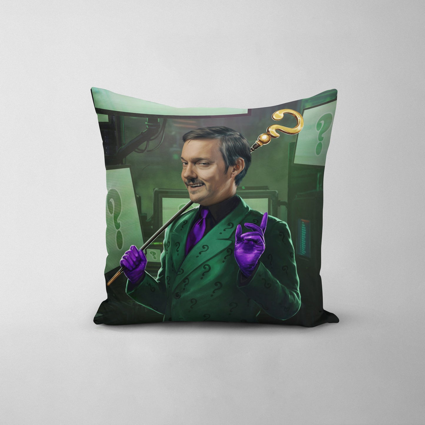 The Puzzler - Custom Throw Pillow