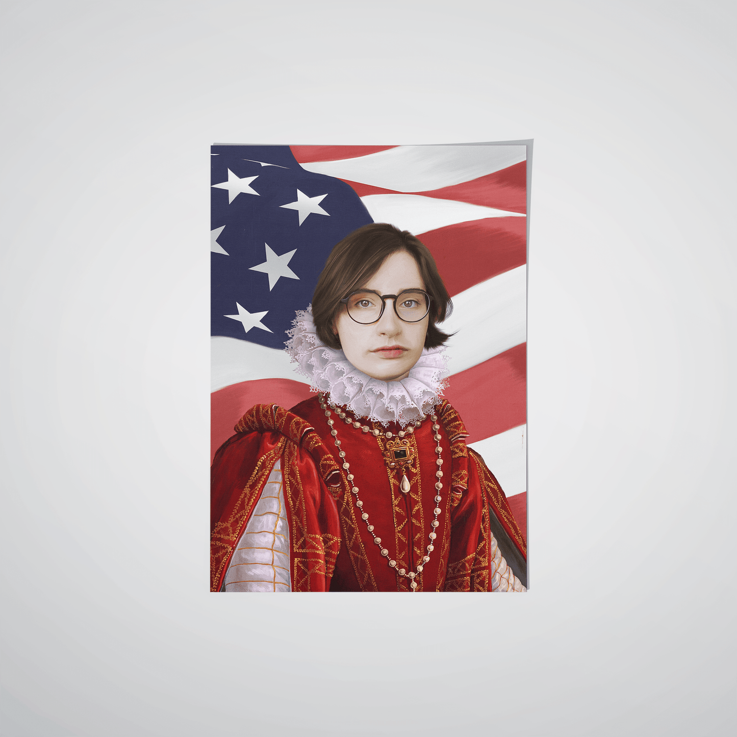 The Queen of Roses USA Edition - Custom Poster