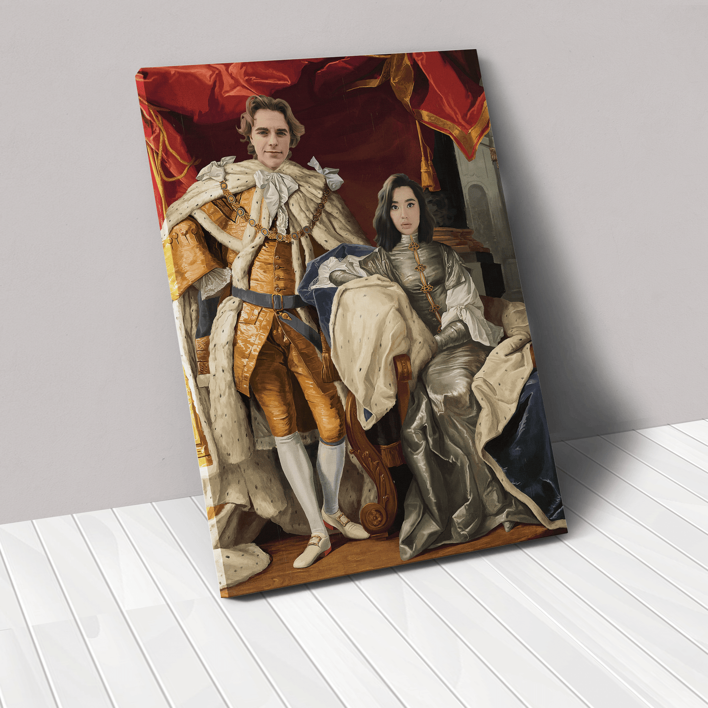 The Royal Couple - Custom Canvas