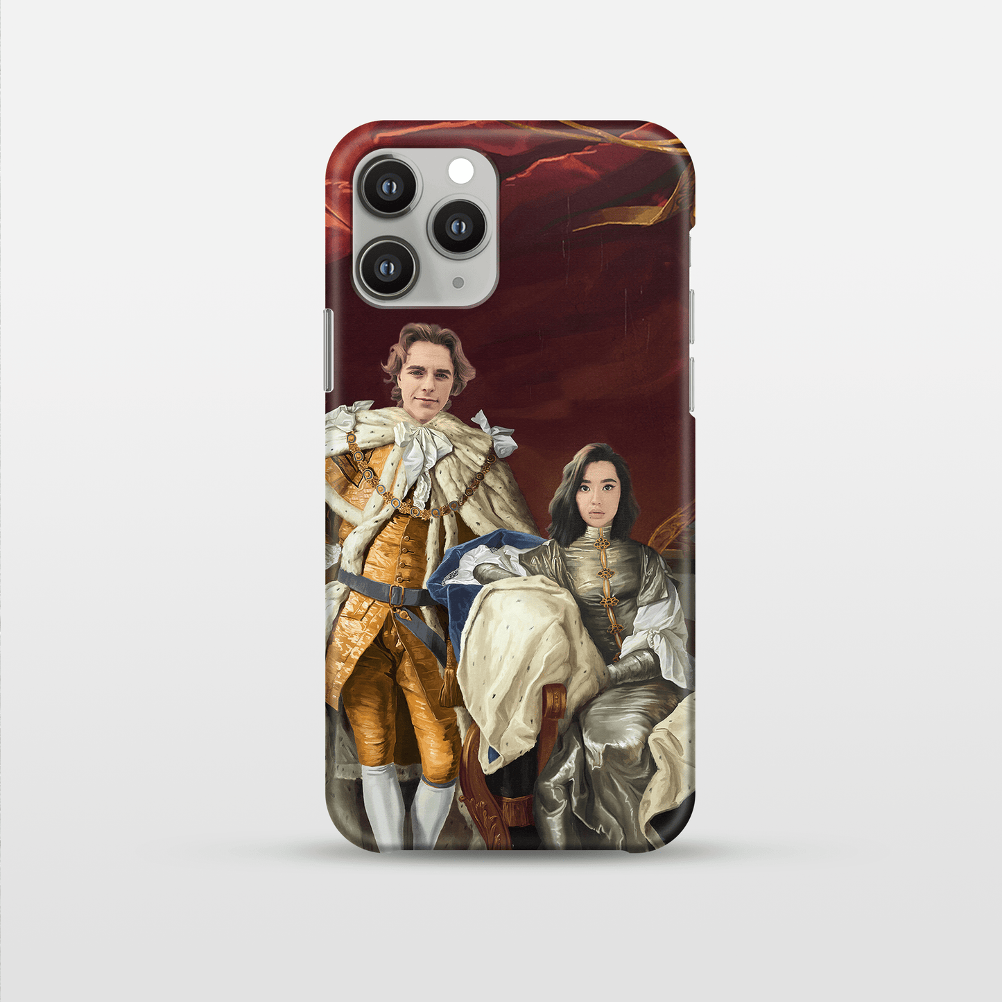 The Royal Couple - Custom Phone Case