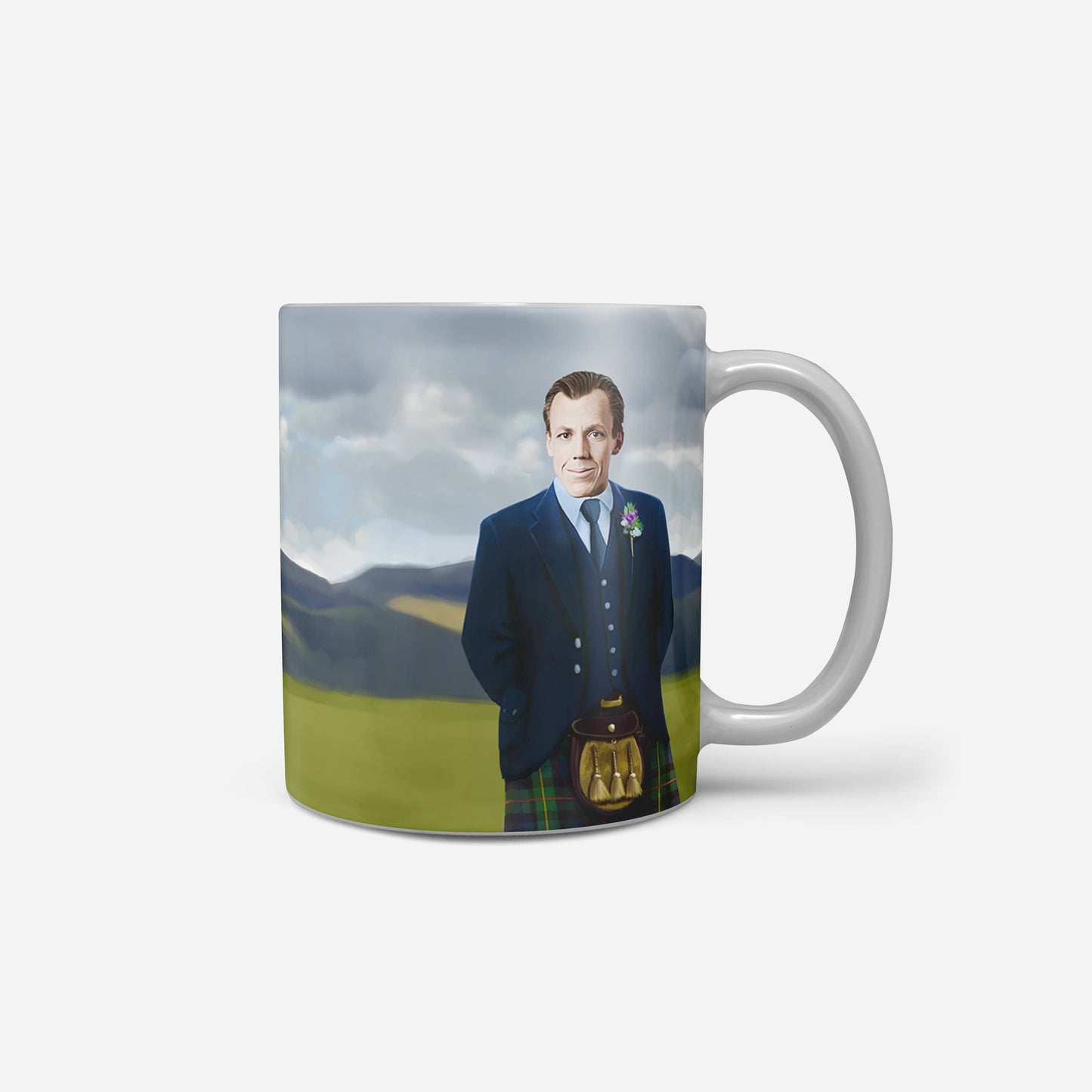 The Scottish Highlander - Custom Mug