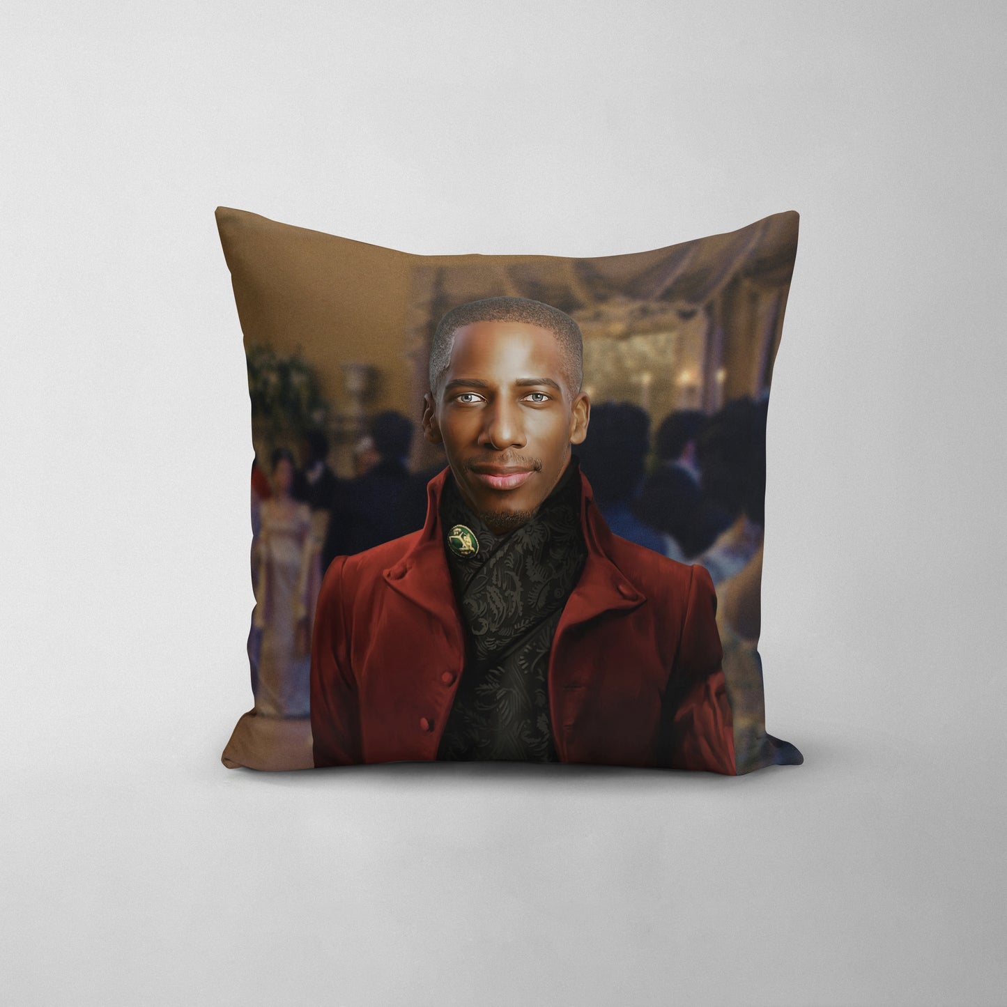 The Simon - Custom Throw Pillow